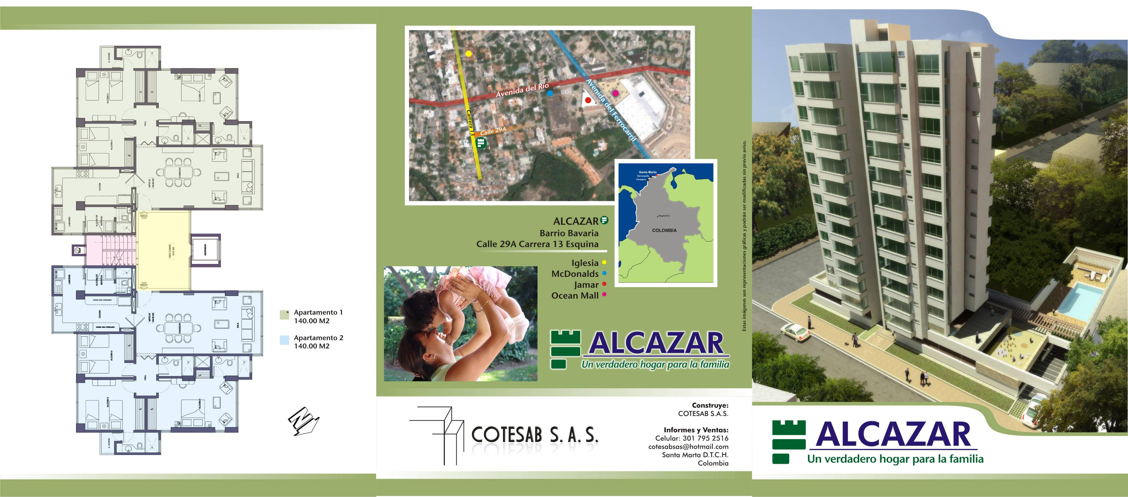 Edificio Alcazar en Bavaria, Santa Marta - Constructora Cotesab SAS